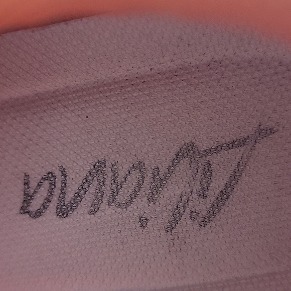 Liliana Orange and Cream Sneakers - Picture 6 of 6